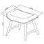 Nala Solid Wood Accent Stool