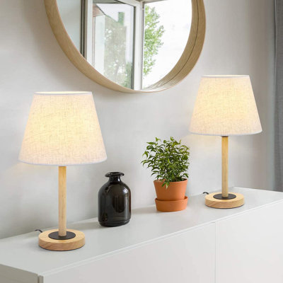 Jazmone Wood Table Lamp