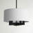 Litzy 4 - Light Dimmable Drum Chandelier-1424521683