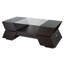 Table basse abstraite avec rangement Aliaya