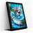 Fox Riding Shark In Bathtub Canvas Wrapped Wall Art Set Of 1-1004247539
