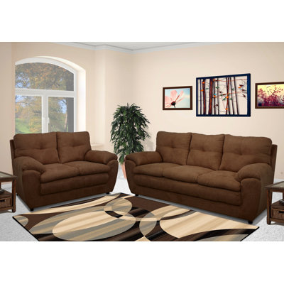 Roussel 2 Piece Living Room Set