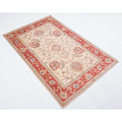 Addora Oriental Hand Woven 102cm X 154cm Area Rug