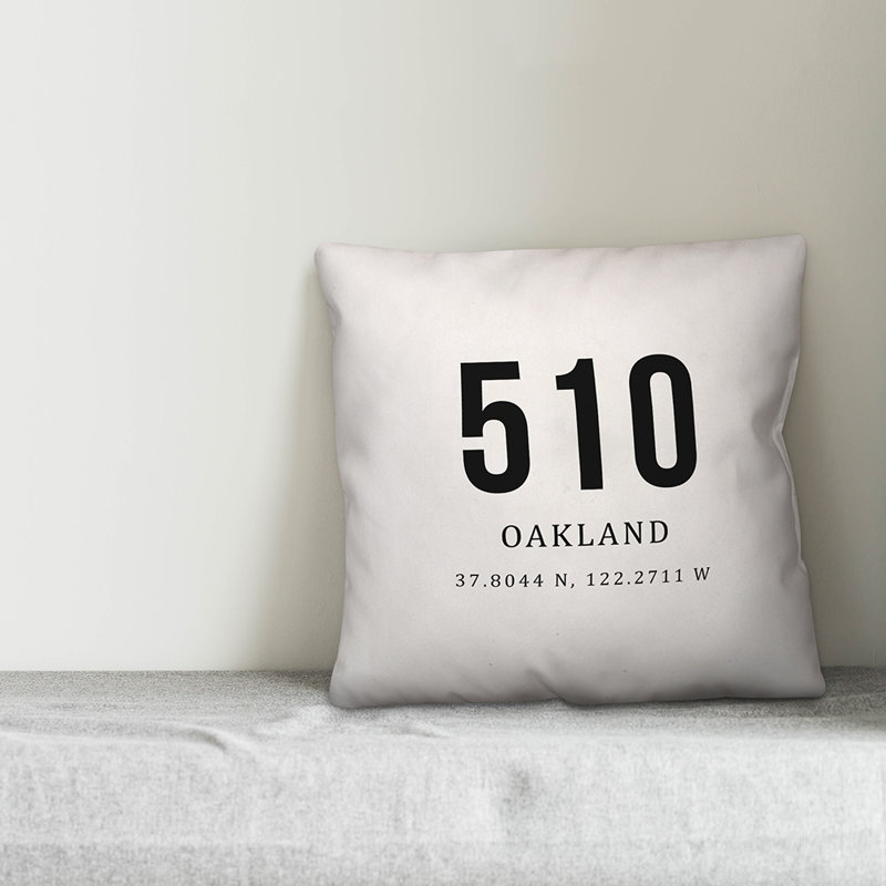 Outdoor Reversible Throw Pillow