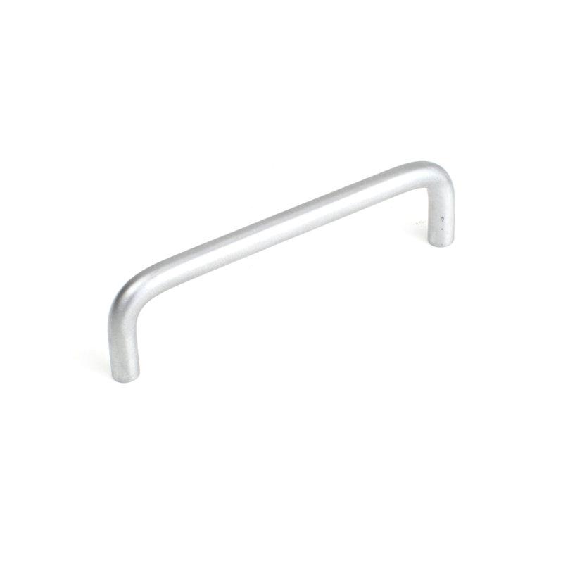 Poignée barre 3 1/2" au centre Builder's, H 1,22 po x l 4,31 po x P 0,91 po, Chrome satiné