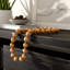 Sagebrook Home Morrigan Beaded Garland: Enhance Your Space with Eco-Friendly Mango Wood & Jute - Rustic Home Decor Beads, Pack of 1-403612331-403612328