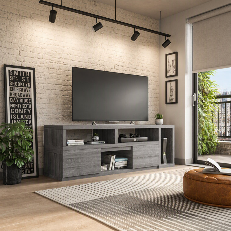 Console de support TV ajustable Techni Mobili pour téléviseurs jusqu'à 65 pouces
