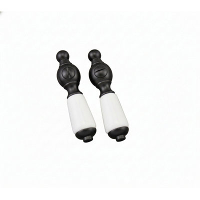 Strom Living P0552  2" Long Porcelain Handle Pair