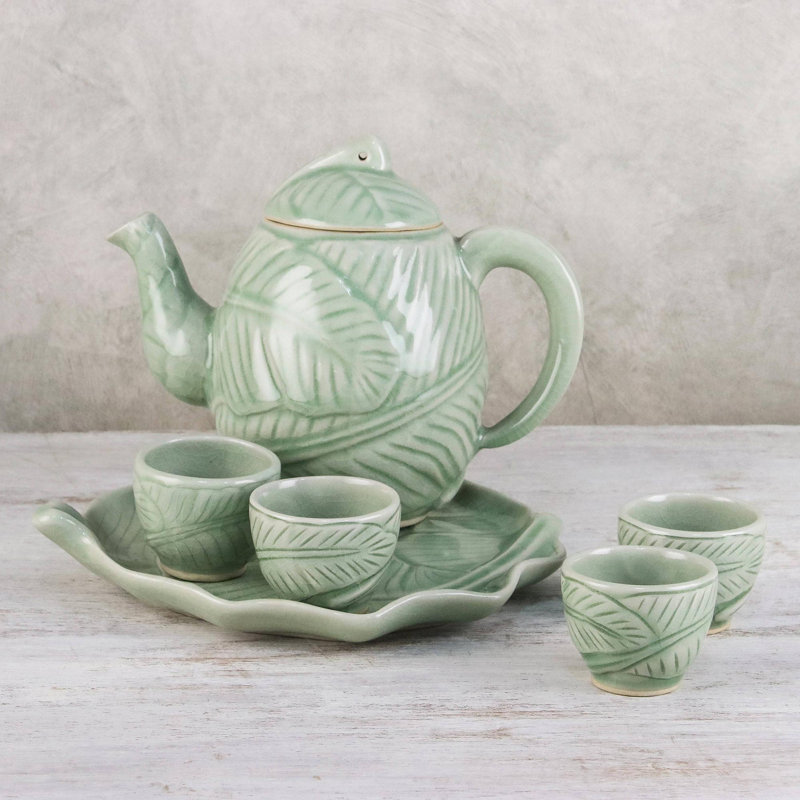 Bayou Breeze Fulks 32oz. Teapot