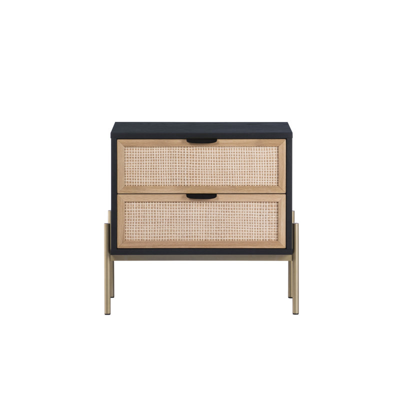 Cervando NIGHTSTAND - Black, Black