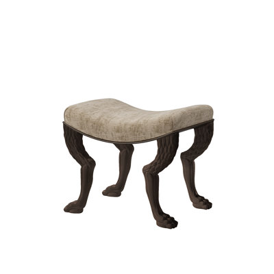 Nob Solid Wood Accent Stool