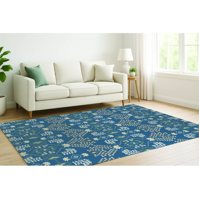 Tapis décoratif à poils courts Tilly, Rectangulaire 3 pi x 5 pi