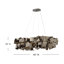 Lustre linéaire suspendu à six lumières Fredrick Ramond Delfina-1080608784