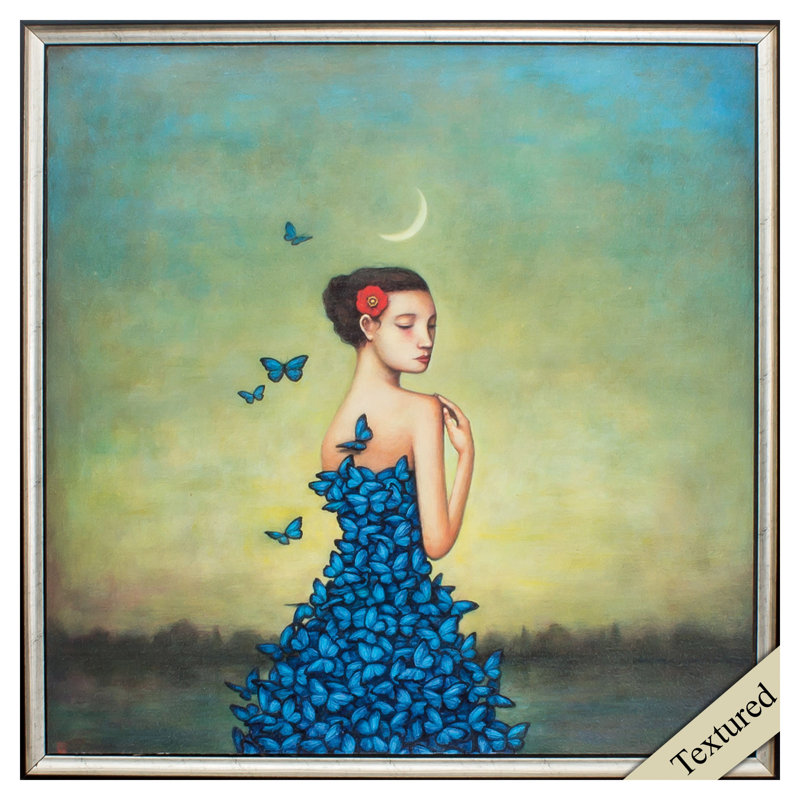 «Metamorphosis In Blue», reproduction sur papier encadrée