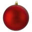 Ornements en forme de boule de Noël rouge incassable 12ct 4 po (100 mm)