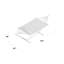 Hamac de bar en polyester matelassé pour 2 personnes avec support Mullin - bleu / vert-10600043-10600042