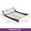 Small Double Bed，Upholstered Sleigh Bed-1193239575