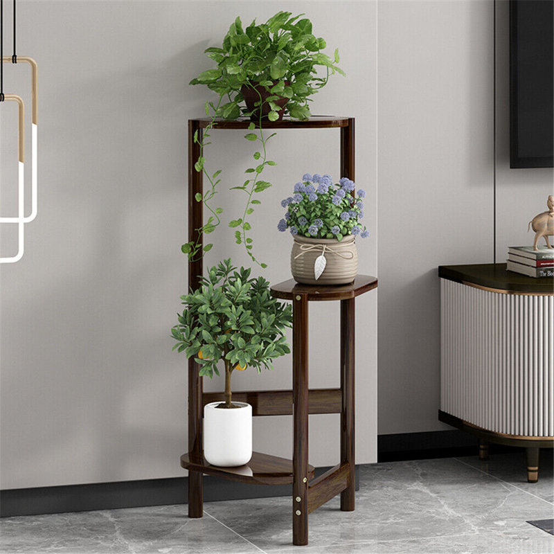 Simonne Plant Stand, Brown
