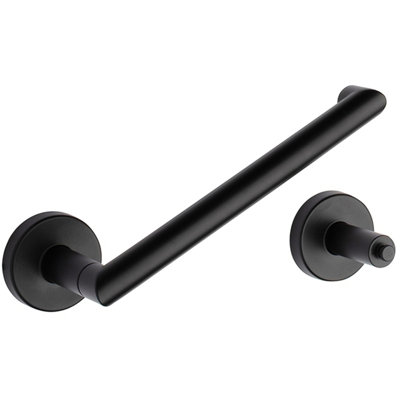 Porte-papier pivotant Astral - Noir mat