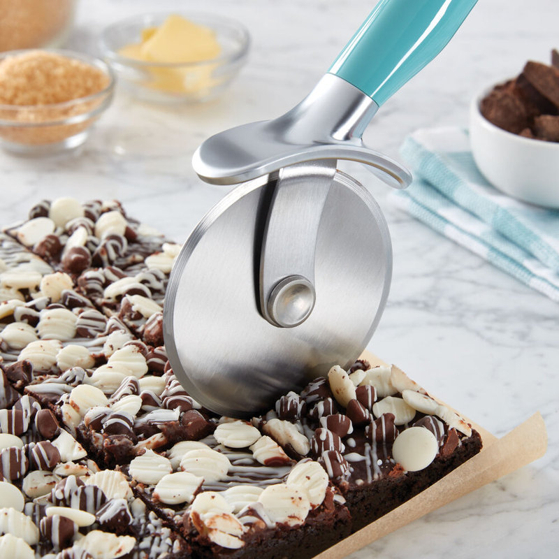 KitchenAid® Classic Pizza Wheel, 9-Inch, Aqua Sky