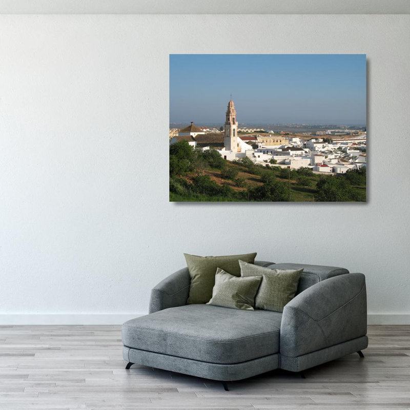 Ayamonte et San Salvador Church, H 28 po x l 37 po
