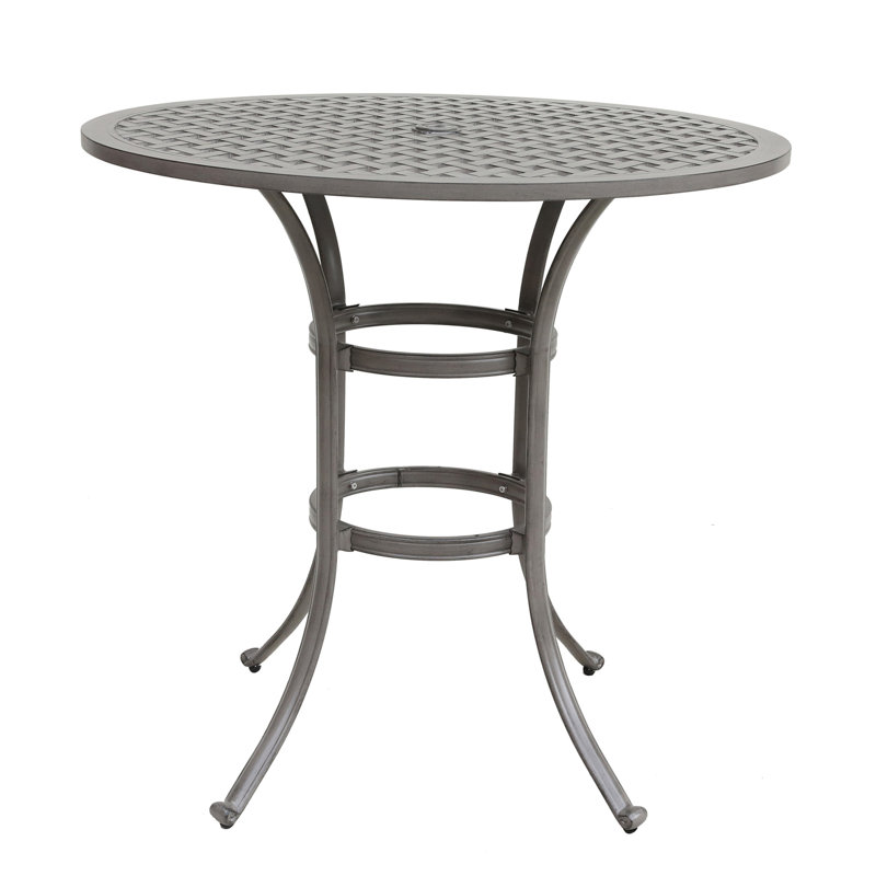 Table de bout carrée d'extérieur en aluminium pour l'extérieur