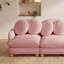 Canapé modulaire en chenille avec 6 coussins décoratifs Comfy