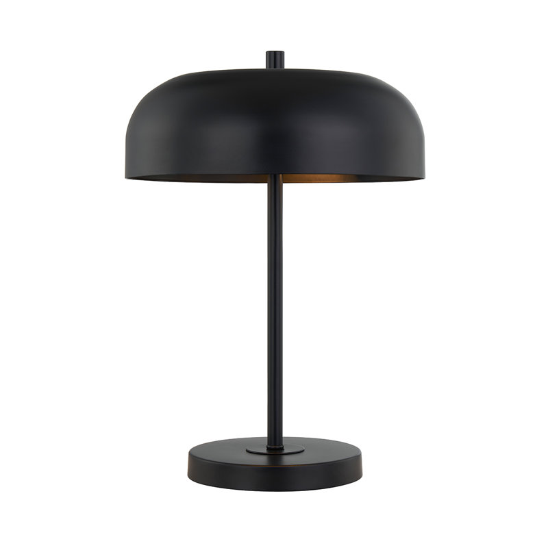 Maddylynn Black Table Lamp, 16.50" H X 11.75" W X 11.75" D