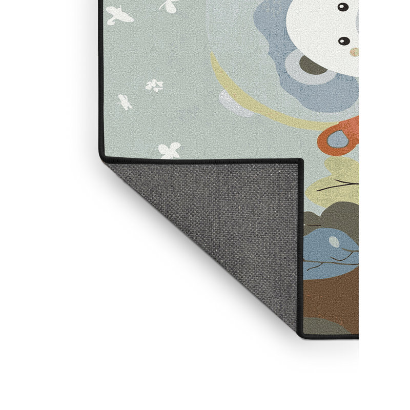 Tapis pour enfants East Urban Home, Rectangulaire 2 pi x 3 pi