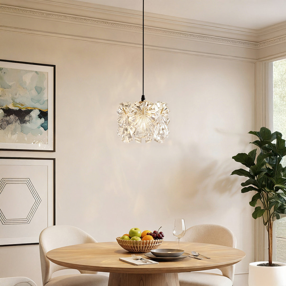 1 - Light Natural Chandelier Pendant