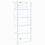 Vitrine à 4 tablettes-132784403