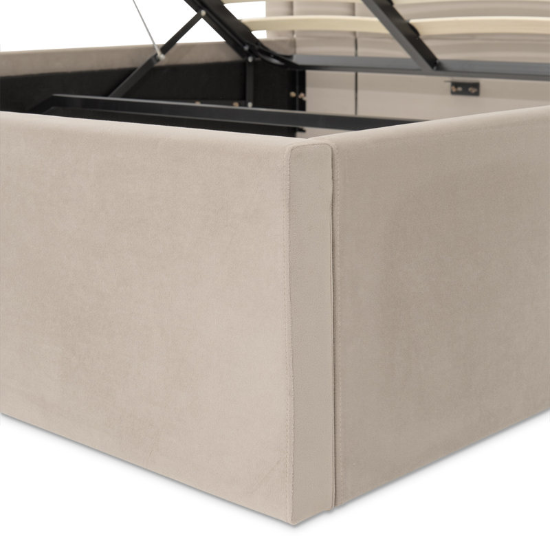 Orchid Velvet Bed, Queen