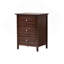 Charmante table de chevet cappuccino pour n'importe quelle pièce-260334621