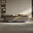 Light luxury rectangular solid wood coffee table-112703346