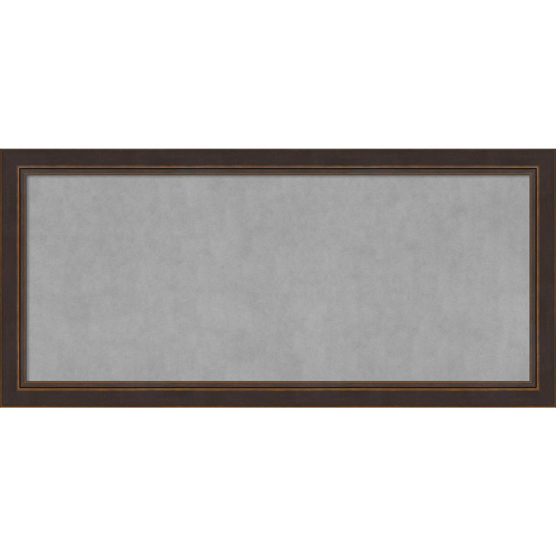 Tableau magnétique magnétique en métal, H 24 po x l 52 po x P 1 po