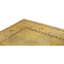 Hand Knotted Wool Area Rug in Gold