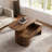 47-Inch Lift Top Coffee Table With Hidden Compartment And Storage Shelf For Living  Room