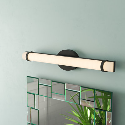 Barre d'éclairage de salle de bain à 1 lumière à intensité variable Catey