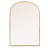 Arched Metal Framed Wall Mirror-1760809325