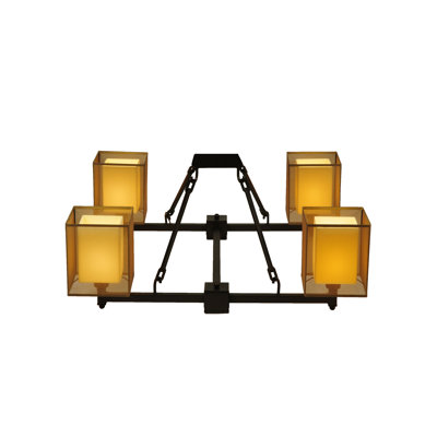 4 - Light Semi Flush Mount