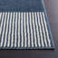 Tapis ivoire / bleu marine en polypropylène tissé à la machine Nicarete-725774700