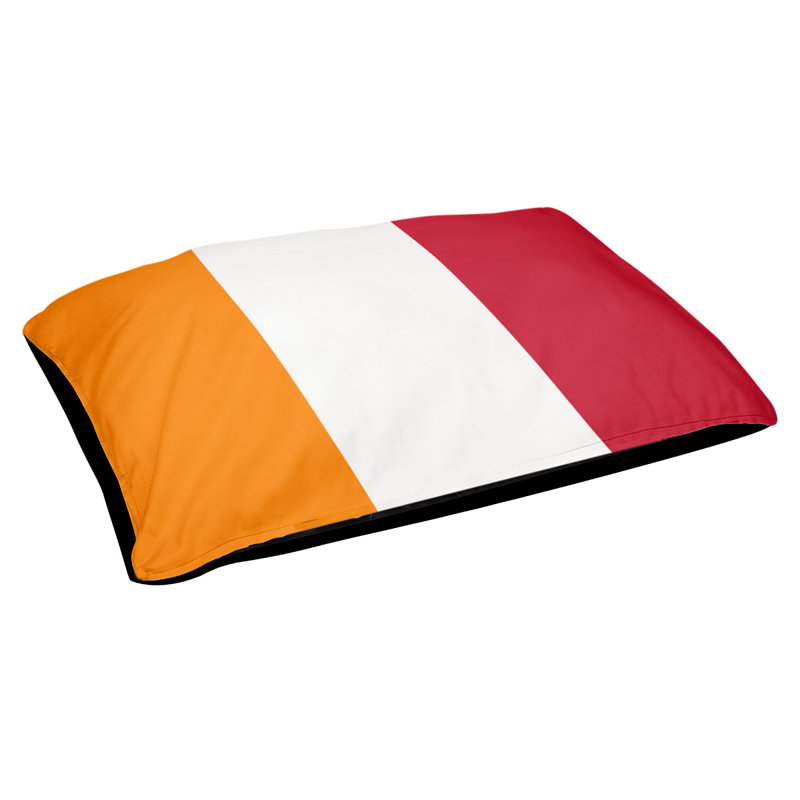 Coussin Houston, Petit (l 28 po x P 18 po x H 6 po), blanc