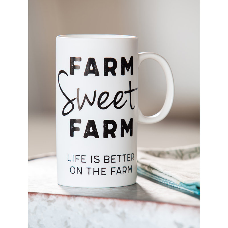 Grande tasse à café ferme mcanulty farm