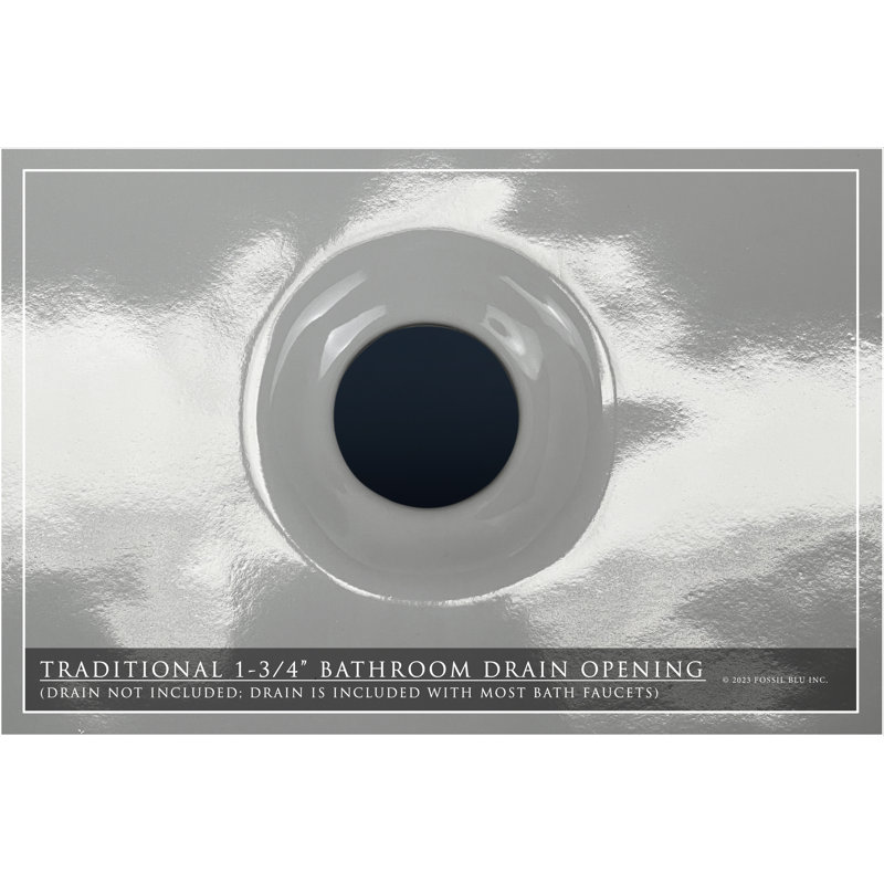 Luxury 19.88" x 17.88" Fireclay Modern Farmhouse Bathroom Sink, Reversible