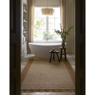 Loloi Walburga Cinnamon / Ivory Area Rug
