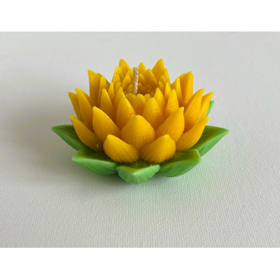 Bougie fleur de lotus
