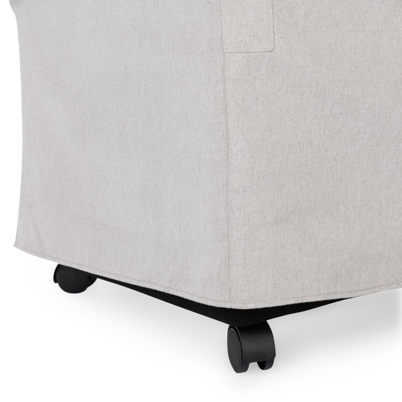 Warwick Upholstered Dining Chair, Sandy Tan