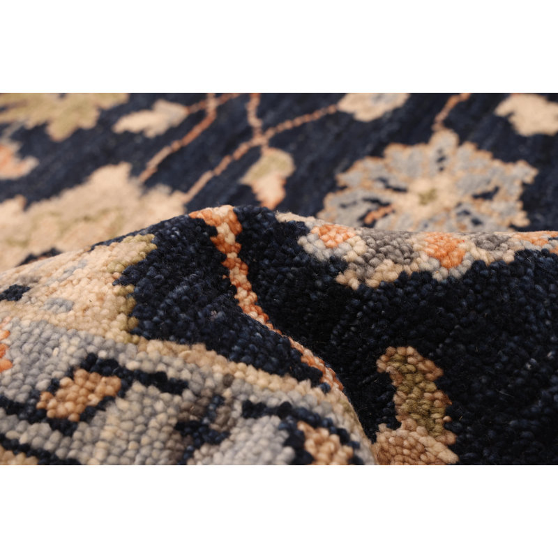 Jules Serapi Navy Rug 7'11" x 9'9"