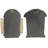 Knothole Gnomes 2 Piece Garden Welcome Tree Statue Set