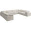 Canapé modulaire réversible en velours Cozy-988167172